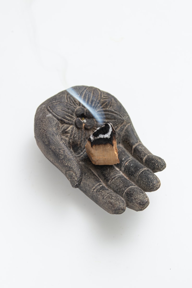 Photo by Franco Antonio Giovanella person hand flower embossed holder